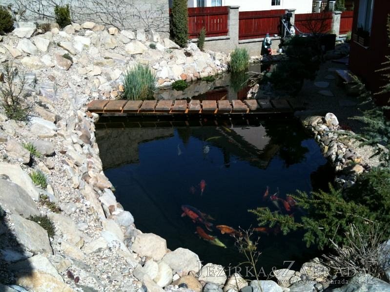 Rekonstrukce jezírka a výměna fólie 21m3