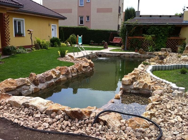 Koupací jezírko v Sulejovicích cca 35m3