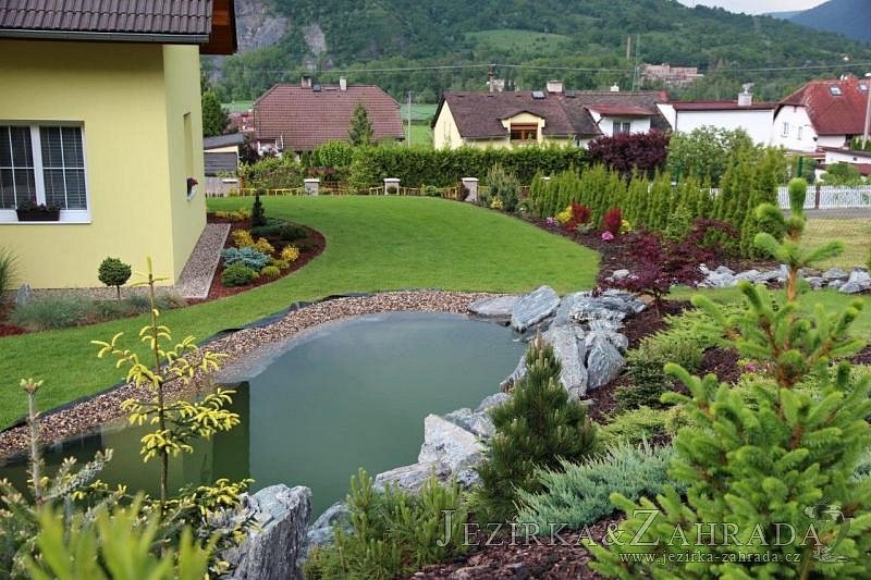 Rekonstrukce jezírka pro KOI Ústí nad Labem