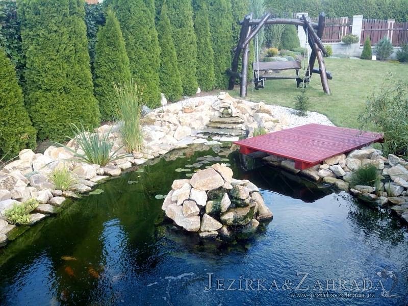 Stavba jezírka 13m3 v Patokryjích