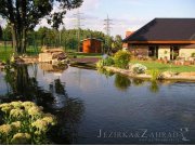 Stavba jezírka Černovice 55m3