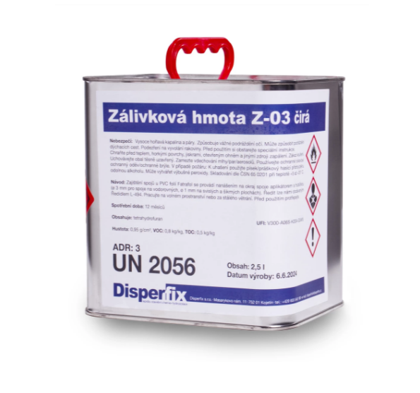 Fatra Z-02 jezírková zálivka - transparentní (2,5 l) - Fólie, geotextílie, plastová jezírka Ostatní