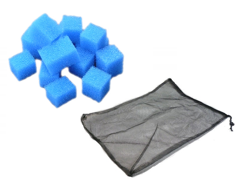 Bioakvacit kostky + filtrační pytel (85x50cm) - Filtry, filtrační sety a filtrační materiály Filtrační materiály Bioakvacit