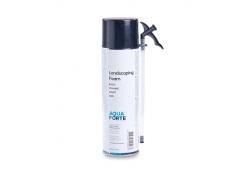 AquaForte černá montážní pěna na lepení kamenů (500ml)
