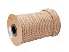 Přírodní jutové lano 10mm (1m)