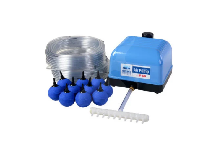 AquaForte/Hailea/Osaga V-60 (vzduchovací set na 60m3) - Vzduchování, kompresory Vzduchovací kompresory
