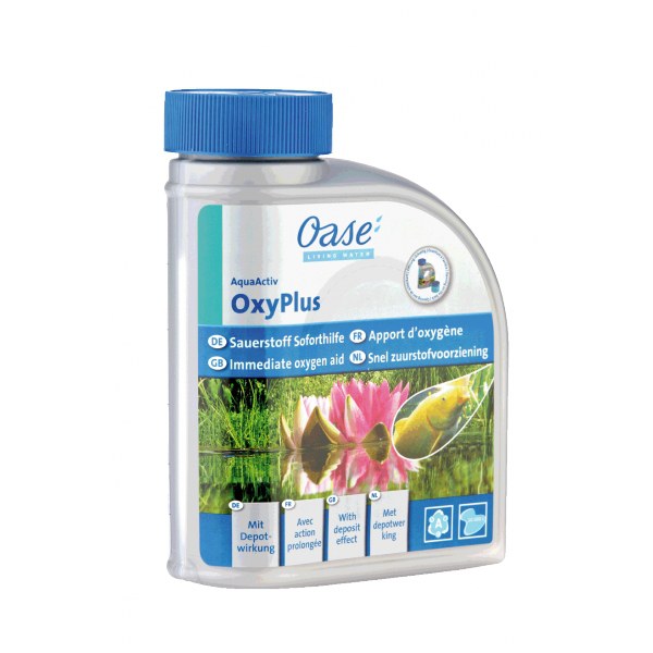 Oase OxyPlus - rychlé zvýšení kyslíku ve vodě (500ml na 10m3) - Péče o vodu, údržba jezírek Úprava hodnot vody