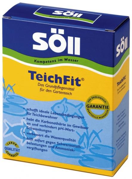 Söll TeichFit-prostředek pro úpravy jezírkové vody (250g na 2,5m3) - Péče o vodu, údržba jezírek Úprava hodnot vody