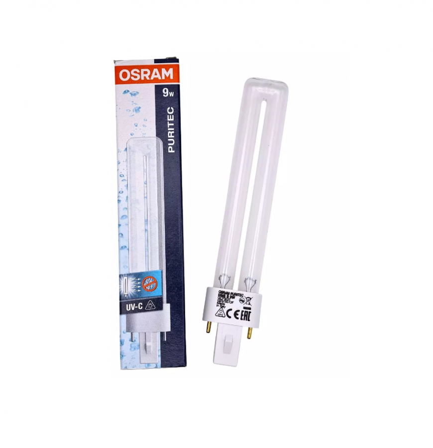 Osram PL-S 9W (náhradní zářivka) - UV-C lampy, zářivky Náhradní zářivky a křemíkové trubice Zářivka 9W