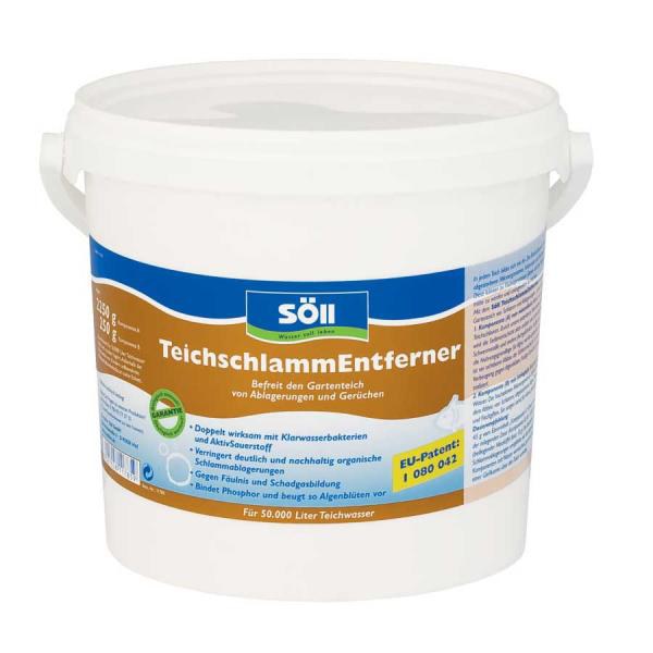 Söll TeichschlammEntferner-odstraňuje bahno a kal (2,5kg na 50m3) - Péče o vodu, údržba jezírek Přípravky na odstranění bahna