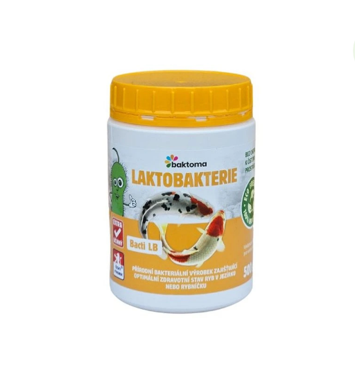 Baktoma Bacti LB - laktobakterie pro ryby do jezírka (500g na 100m2)