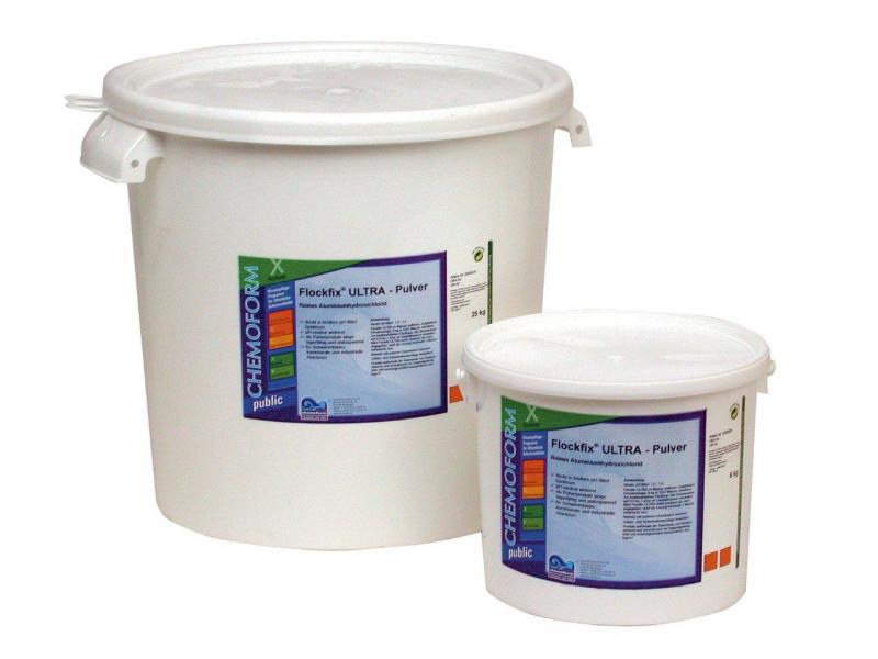 Vločkovač - Floccer prášek (10 kg, flokulační přípravek) - Bazénové příslušenství Bazénová chemie