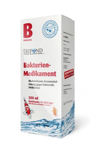 Tripond Bakterien-Medikament - léčivo proti bakteriální infekci (1000ml) - Ryby a potřeby pro ryby Léčiva pro ryby a vodu