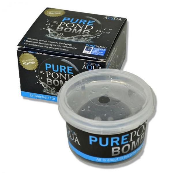 Evolution Aqua Pure Pond Bomb - startovací a čistící bakterie pro bio-rovnováhu v jezírku (1ks na 20-40m3) - Péče o vodu, údržba jezírek Odstranění zelené vody