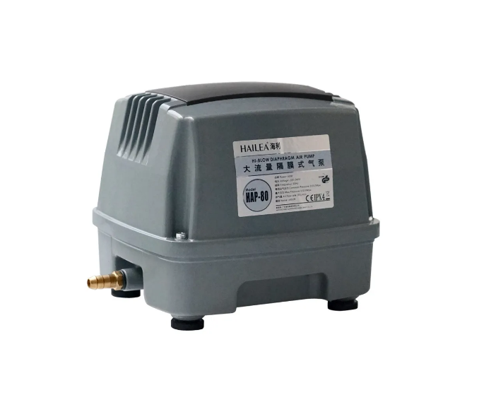 Hailea HAP-80 (membránový vzduchovací kompresor na 80m3) - Vzduchování, kompresory Vzduchovací kompresory