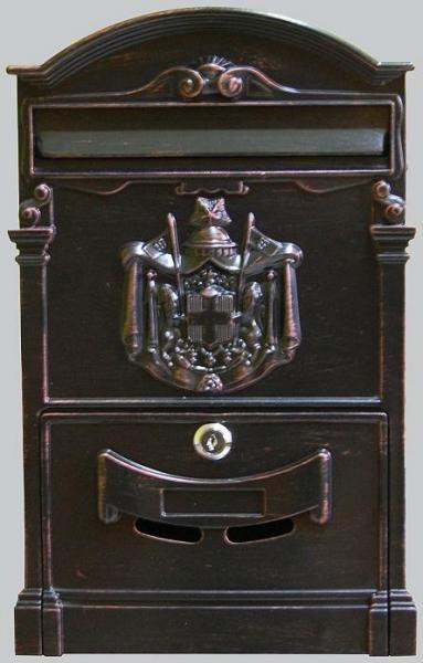 Poštovní schránka Jáchym-antická měď - Potřeby pro domácnost Schránky, pokladny, skříňky