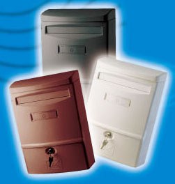 Poštovní schránka ABS-2 šedá - Potřeby pro domácnost Schránky, pokladny, skříňky