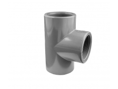 PVC T-kus 90° 32mm x 1" int.