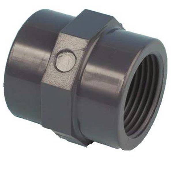 PVC mufna 2 1/2" int. - Stavba jezírka,hadice,trubky,fitinky Tvarovky,fitinky Mufny