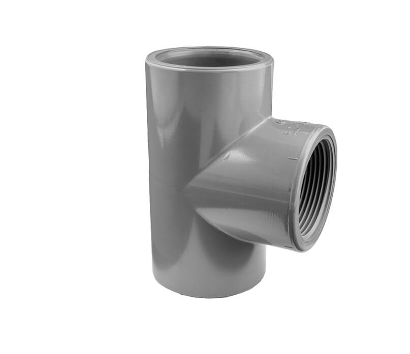 PVC T-kus 90° 63mm x 1½" int. - Stavba jezírka, hadice, trubky, fitinky Tvarovky, fitinky T-kusy, Y-kusy, kříže