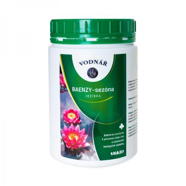 Vodnář BAENZY sezóna-pro odbourání organických látek,prevence (1kg na 50m3) - Péče o vodu, údržba jezírek Přípravky na prevenci