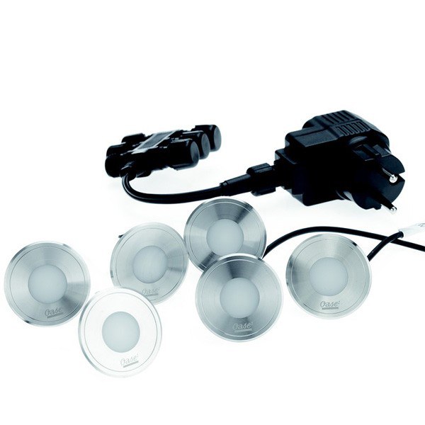 Oase LunAqua Terra LED Set 6 (jezírkové LED osvětlení) - Osvětlení, elektro k jezírku Osvětlení jezírka