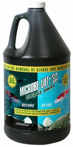 MICROBE LIFT-SLUDGE AWAY - odstraňuje bahno a kal (4l na 50m3) - Péče o vodu Přípravky na odstranění bahna