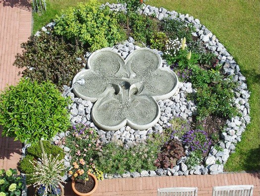 FlowForma Shamrock - vodní efekt (Ø170cm) - Zahradní a vodní doplňky FlowFormy (vodní kaskády)