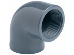 PVC úhel-koleno 90°-25mm x 3/4" int.