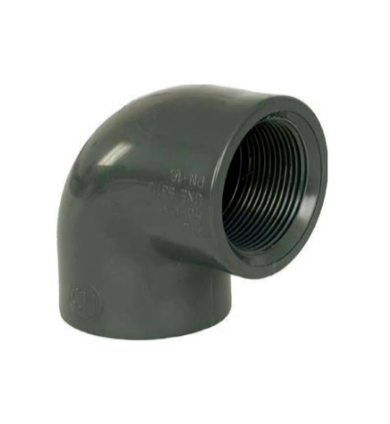 PVC úhel-koleno 90°-32mm x 1" int. - Stavba jezírka, hadice, trubky, fitinky Tvarovky, fitinky Úhly-kolena
