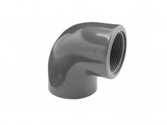 PVC úhel-koleno 90°-20mm x ½" int.