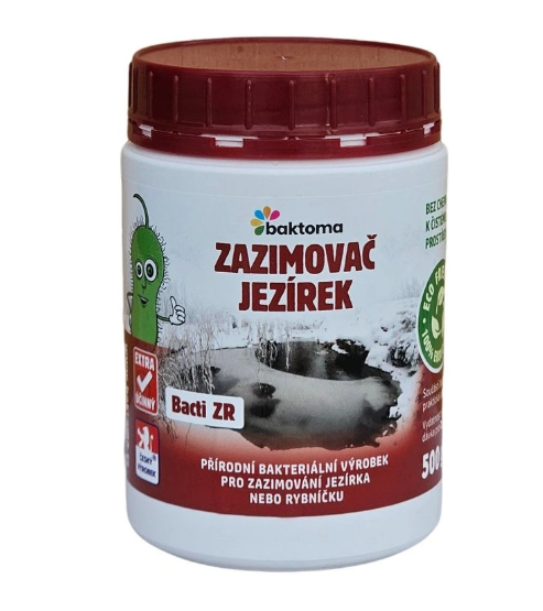 Baktoma Bacti ZR - zazimovač jezírek a rybníčků (500g na 25m2) - Péče o vodu, údržba jezírek Sezónní bakterie