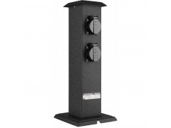 Zahradní sloupek - zásuvka (čtyřnásobná)