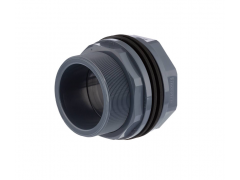 PVC stěnová průchodka krátká 50mm x 2" ext.