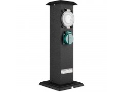 Zahradní sloupek (dvojnásobná zásuvka + časovač) 3383