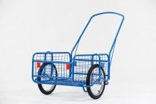 Vozík dvoukolový FARMÁŘ MSG 16" Modrý - Potřeby na zahradu, nářadí, nádoby Manipulační stroje a vozíky