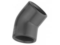 PVC úhel-koleno 45°-90mm