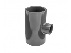 PVC T-kus 90° 75mm x 50mm redukovaný