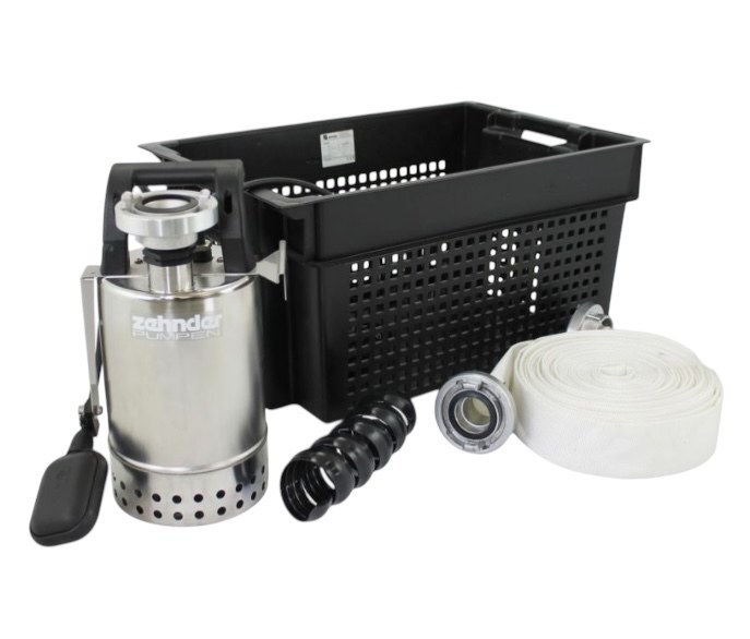 Zehnder Pumpen Flutset (kalové ponorné čerpadlo/povodňová souprava) - Čerpadla, čerpadlové šachty Čerpadla Zehnder Pumpen Kalová čerpadla