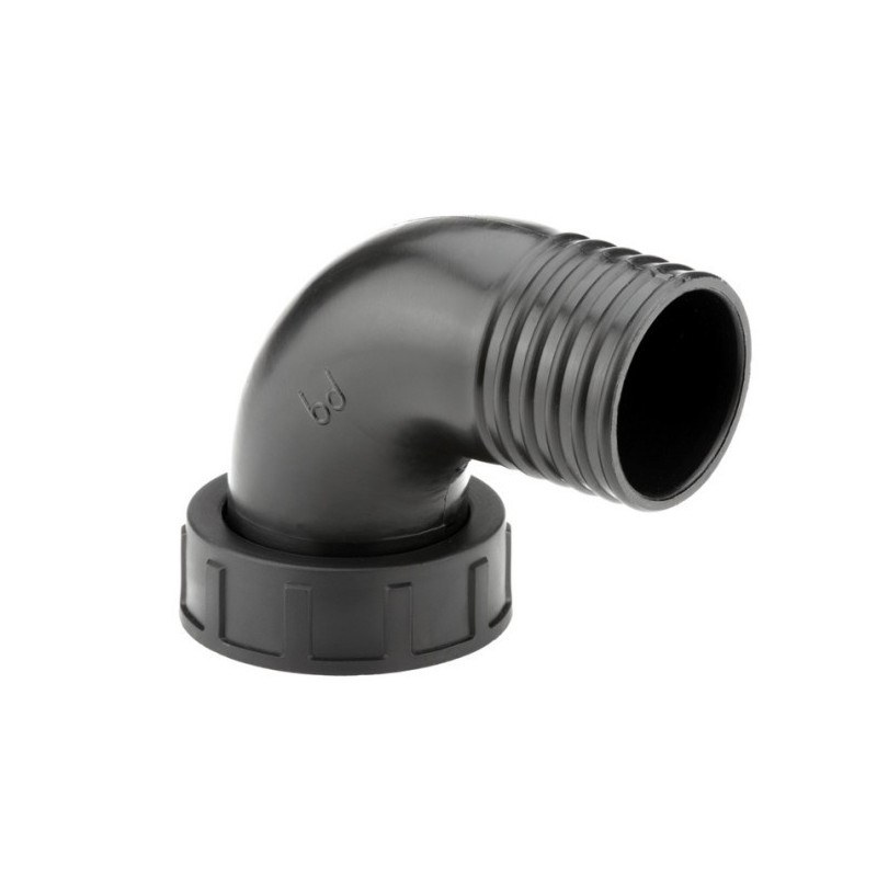 Oase PP spojovací úhel/koleno 90°-50mmx2" int. - Filtry, filtrační sety a filtrační materiály Náhradní díly filtry