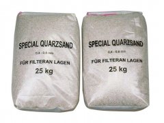 Filtrační písek do bazénové filtrace (1,0-4,0mm bal. 25kg)
