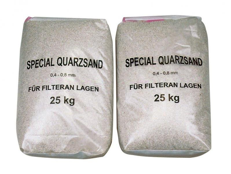 Filtrační písek do bazénové filtrace (1,0-4,0mm bal. 25kg) - Bazénové příslušenství Bazénová chemie