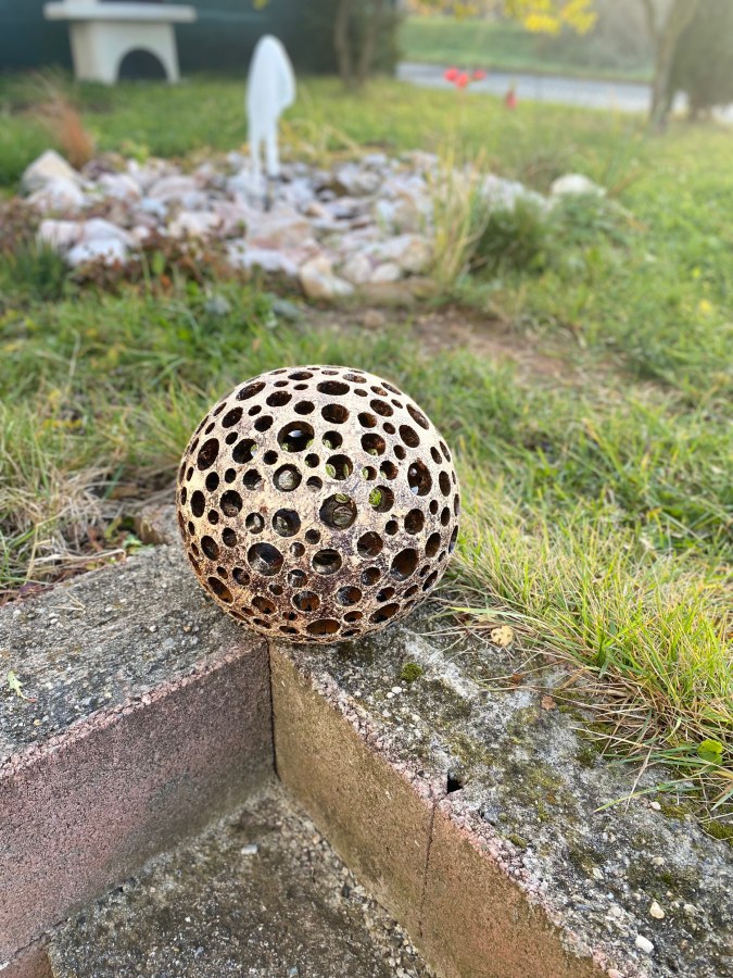 Koule malá 1. (keramika) - Zahradní a vodní doplňky, dekorace Dekorace