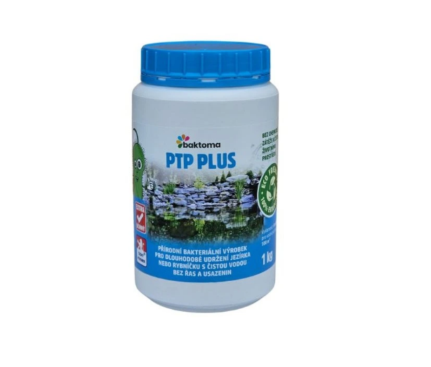 Baktoma PTP PLUS - čisté jezírko/rybník bez sinic a bahna (1kg na 200m2) - Péče o vodu, údržba jezírek Sezónní bakterie