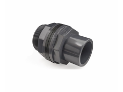 PVC stěnová průchodka prodloužená 110mm x 4“ext.