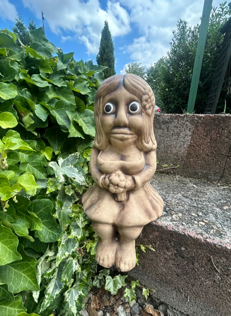Vodnice sedící (keramika) - Zahradní a vodní doplňky, dekorace Dekorace