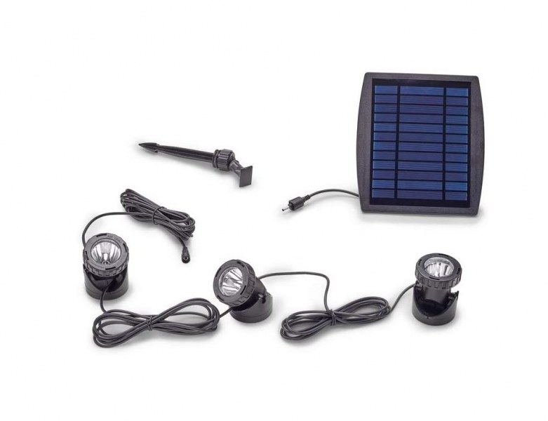 Pontec PondoSolar LED set 3 (solární osvětlení) - E-shop Osvětlení, elektro k jezírku