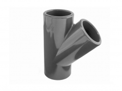 PVC T-kus 45° 110mm