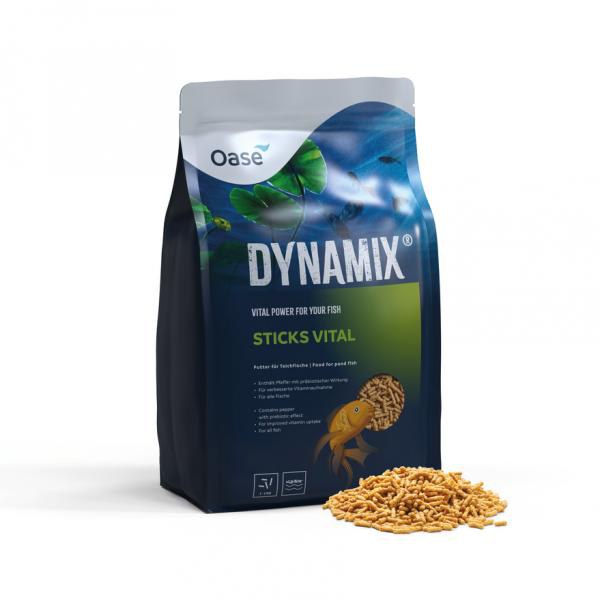 Oase DYNAMIX Sticks Vital krmivo pro růst a vitalitu ryb (4 l - 3/6mm) - Ryby a potřeby pro ryby Krmiva pro ryby Krmiva pro okrasné ryby