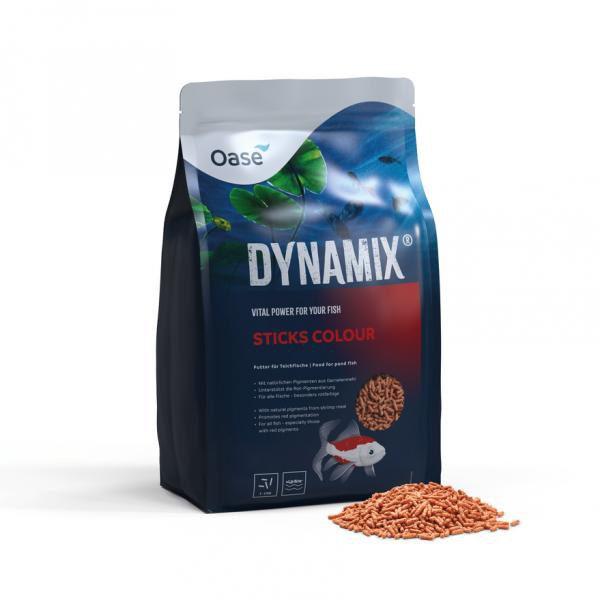 Oase DYNAMIX Sticks Colour krmivo pro vybarení, růst a vitalitu (4 l) - Ryby a potřeby pro ryby Krmiva pro ryby Krmiva pro okrasné ryby